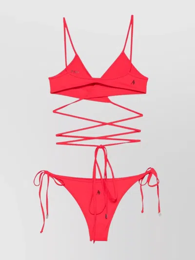 Attico Estate Meravigliosa Bikini In Red