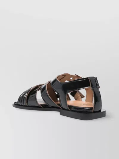 Ganni Women's Feminine Buckle Sandals