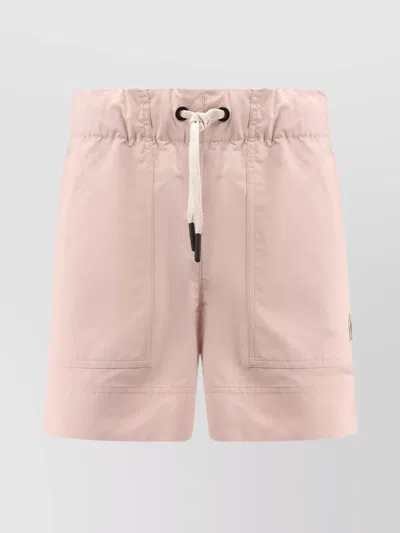 Moncler Waistband Elastic Pockets Side Shorts