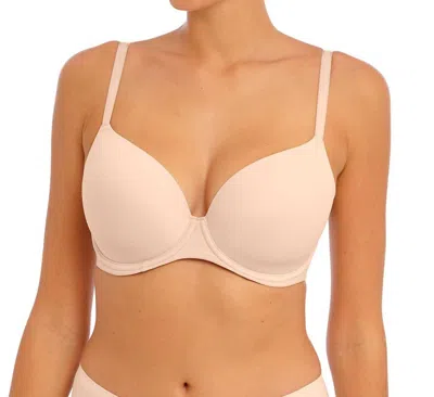 Freya Undetected Underwire Moulded T-shirt Bra In Natural Beige