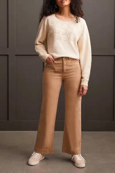Tribal Fly Front 5 Pocket Pant In Tan
