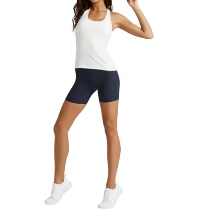 Beyond Yoga Step Up Racerback Tank In Cloud White