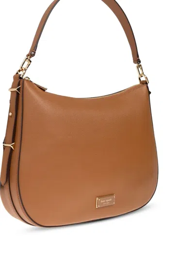 Kate Spade New York Liv Large Hobo Leather Shoulder Bag