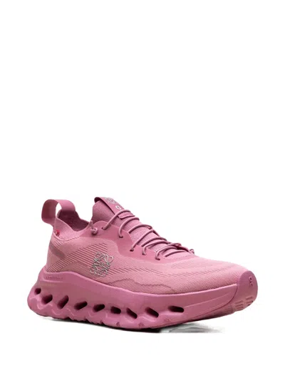 On X Loewe Cloudtilt "wild Rose" Sneakers In Pink