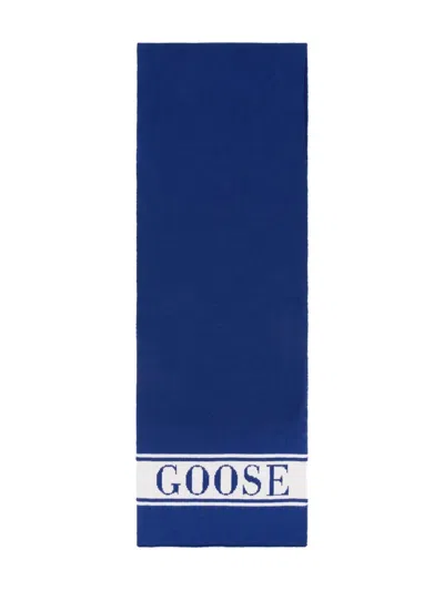 Canada Goose Logo-intarsia Scarf