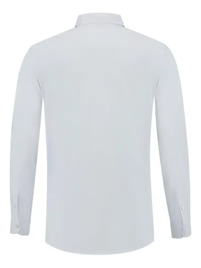 Doriani Cashmere Long-sleeved Shirt In Gray