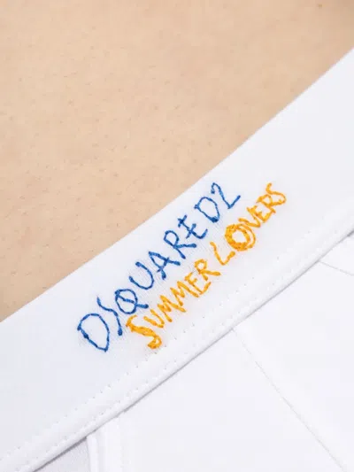 Dsquared2 Logo-embroidered Briefs