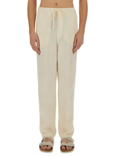 120% Lino Drawstring Pants