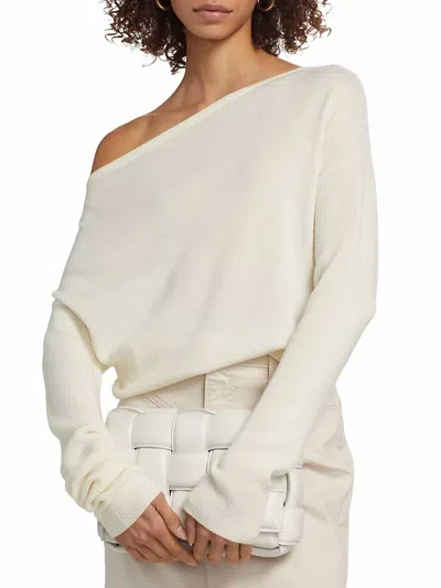Ramy Brook Chance Sweater In Ivory