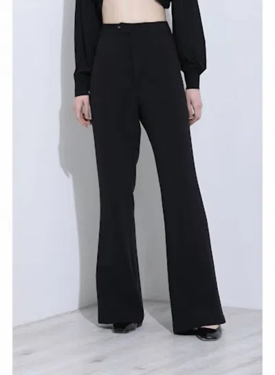 Exquise Eva Bootleg Pant In Black
