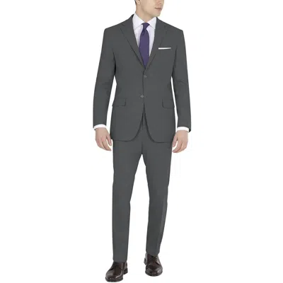 Dkny Mens Solid Polyester Two-button Blazer