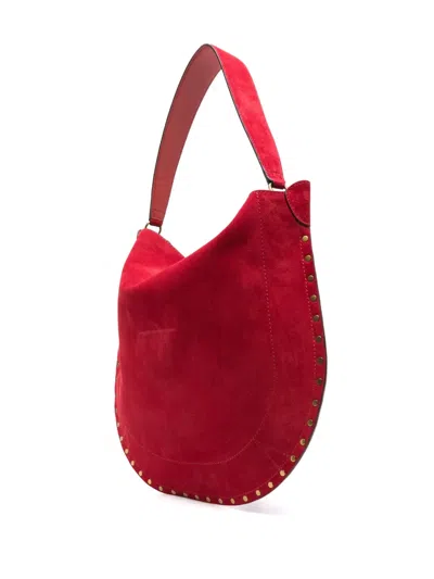 Isabel Marant Oskan Suede Shoulder Bag