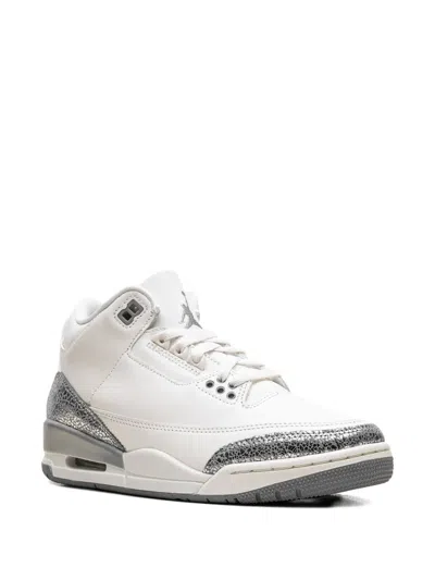 Jordan Air  3 Retro Sneaker In White