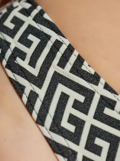 Balmain Patterned Two Piece Swimsuit