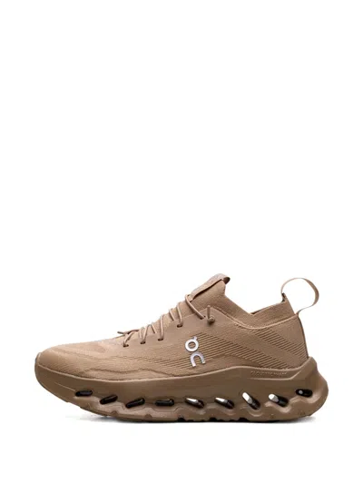 On X Loewe Cloudtilt "dark Sand" Sneakers