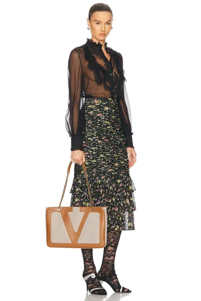 Valentino Viva Superstar Canvas Shoulder Bag