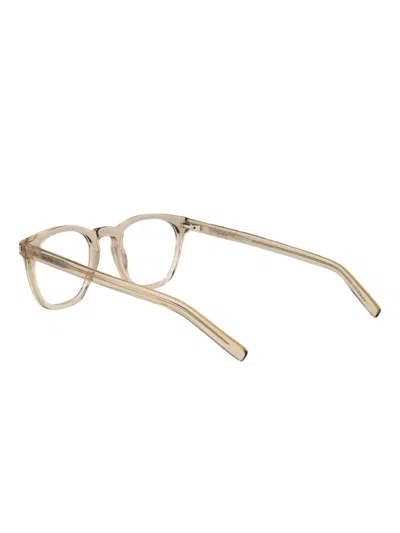 Saint Laurent Full-frame Plain Mirror In Neutral