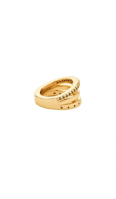 Ettika Elegance Band Ring In Gold