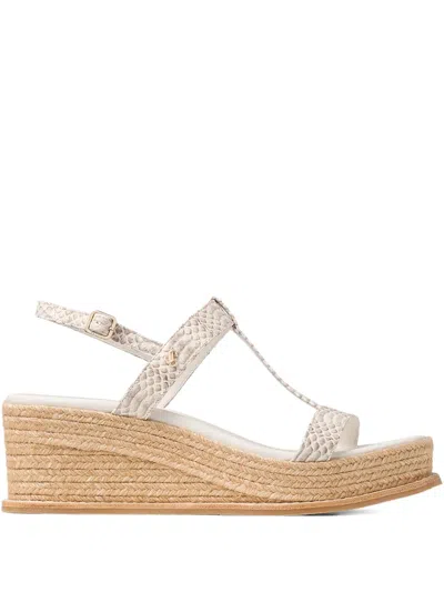 Jimmy Choo Theia Wedge 60 In Neutral