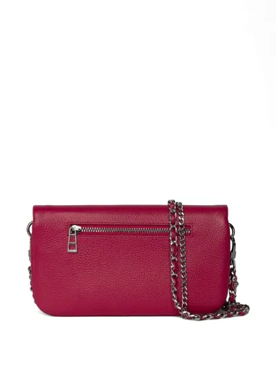 Zadig & Voltaire Womens Record Rock Nano Leather Clutch Bag In Black