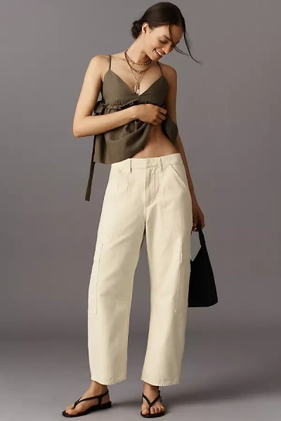 Citizen Of Humanity Citizens Of Humanity Marcelle Low Rise Barrel Cargo Pants In Pashmina