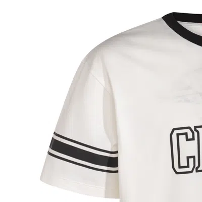 Celine Logo Short-sleeved T-shirt In White