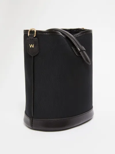 Weekend Max Mara Small Canvas Bucket Bag