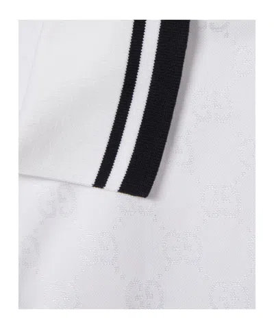 Gucci Men Gg Jacquard Polo Shirt