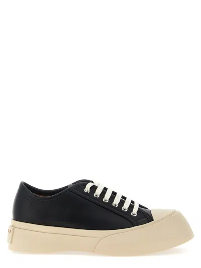 Marni Chunky Platform Sole Sneakers In Black