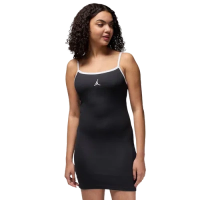 Jordan Slim Minidress In Black