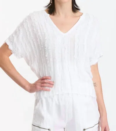 XCVI JARVIS TOP IN WHITE 