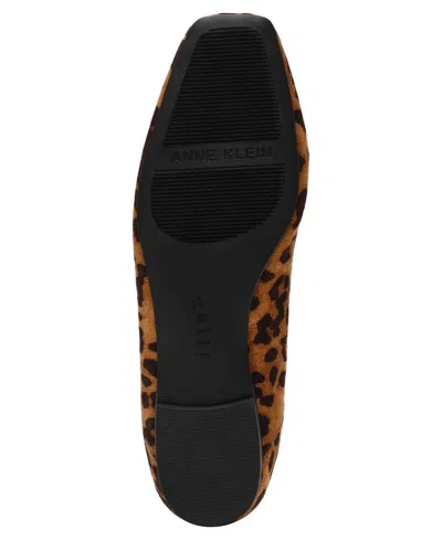 Anne Klein Women's Aspen Snip Toe Ballet Flats In Brown