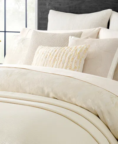 Donna Karan Home Beaded Netting Decorative Pillow, 18" X 18"