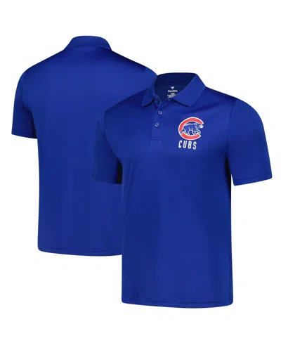 Fanatics Men's Royal Chicago Cubs Team Logo Polo Shirt