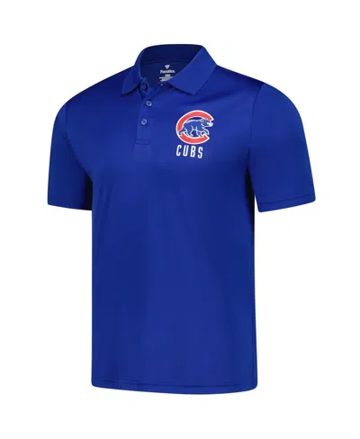 Fanatics Men's Royal Chicago Cubs Team Logo Polo Shirt
