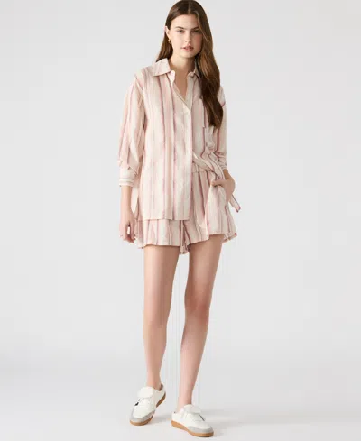 Steve Madden Marguerite Shorts In Neutral