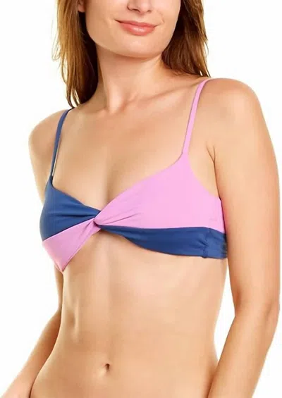 L*space Color Block Ringo Top In Indigo/rosebud In Multi