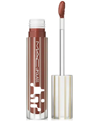 Mac Lipglass Air Non-sticky Lip Gloss In Brown
