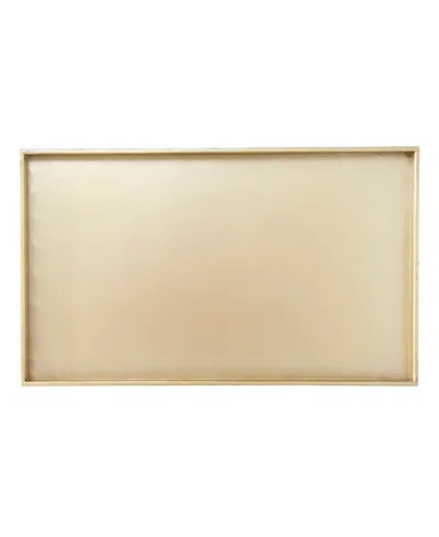 Creative Co-op 14.9" Metal Vintage Rectangular End Table