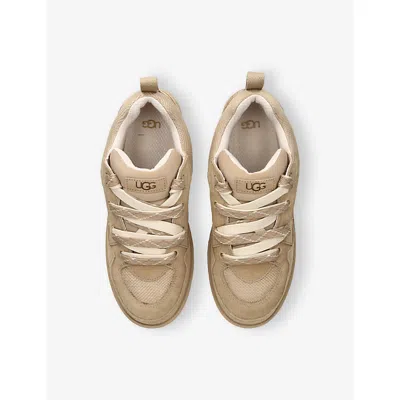 Ugg Lo Lowmel Mesh And Suede Sneakers In Animal Print