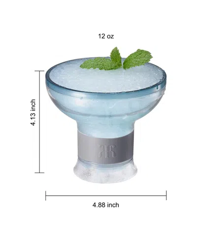 The Wine Savant Frozen Chiller Cocktail Glasses, Set Of 4