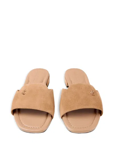 Jimmy Choo Dina Suede Slides