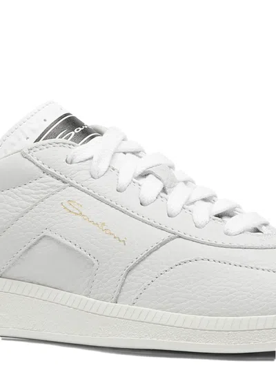 Santoni Dbs Oly Sneakers In White