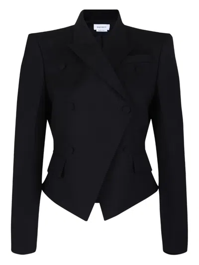 Alexander Mcqueen Carhartt Wip Wool Blend Jacket In Black