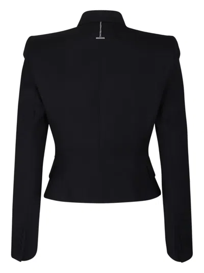 Alexander Mcqueen Carhartt Wip Wool Blend Jacket In Black