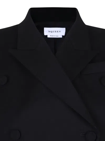 Alexander Mcqueen Carhartt Wip Wool Blend Jacket In Black