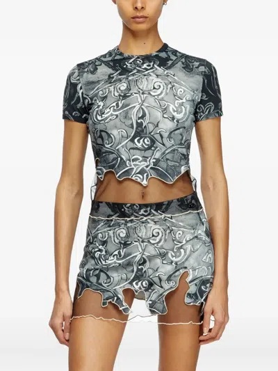 Diesel T-inlay T-shirt