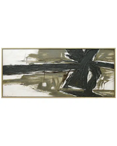 Harp & Finial Connection I Framed Canvas Art With 1.5in Frame