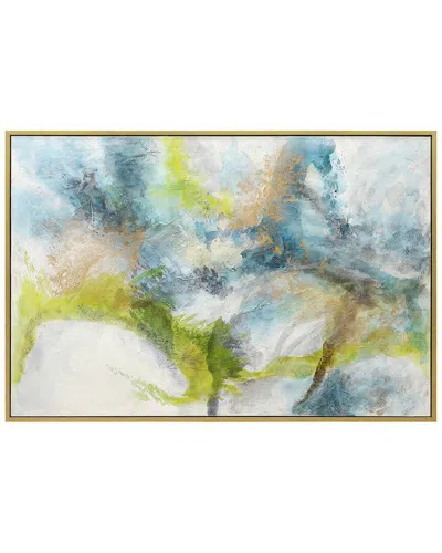 Harp & Finial Formation Framed Canvas Art With 1.5in Frame