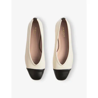 Lk Bennett Hanna Cap Toe Ballet Flat
